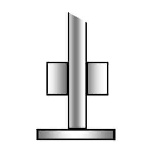 galvaniseret rørstander